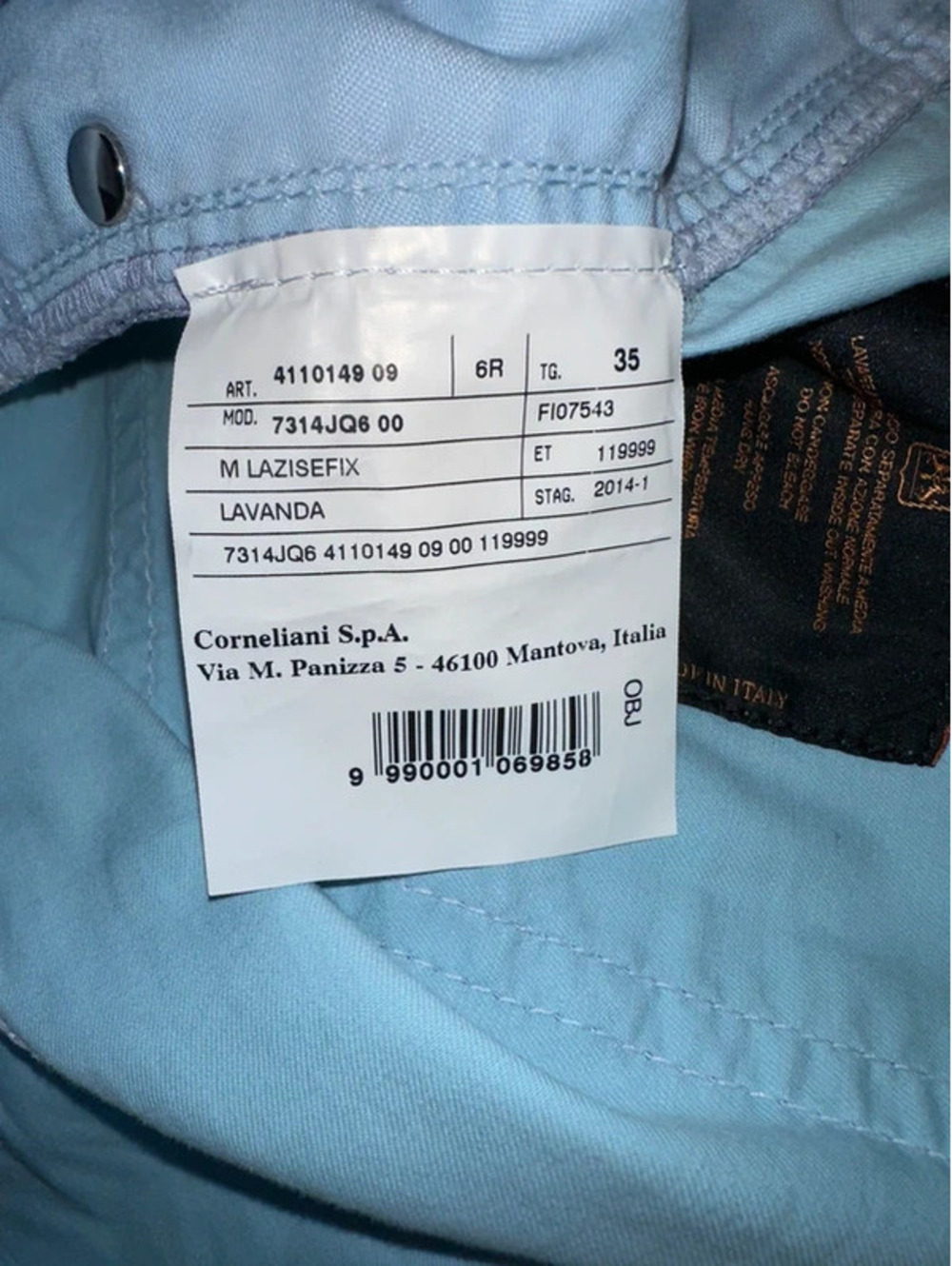 Corneliani ID Luxury Denim Trousers Italian Mens Pants 35 - Picture 14 of 16